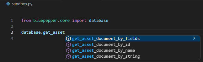 autocompletion