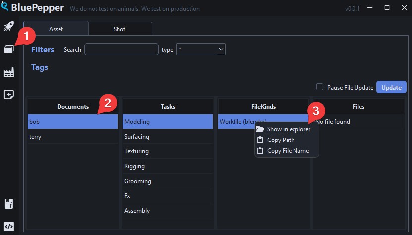 quickstart browser
